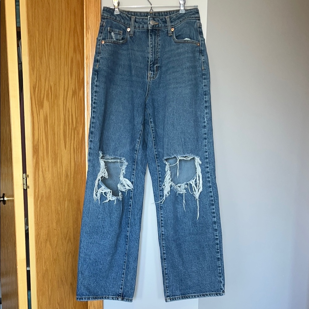 Wild Fable Distressed Blue Jeans
